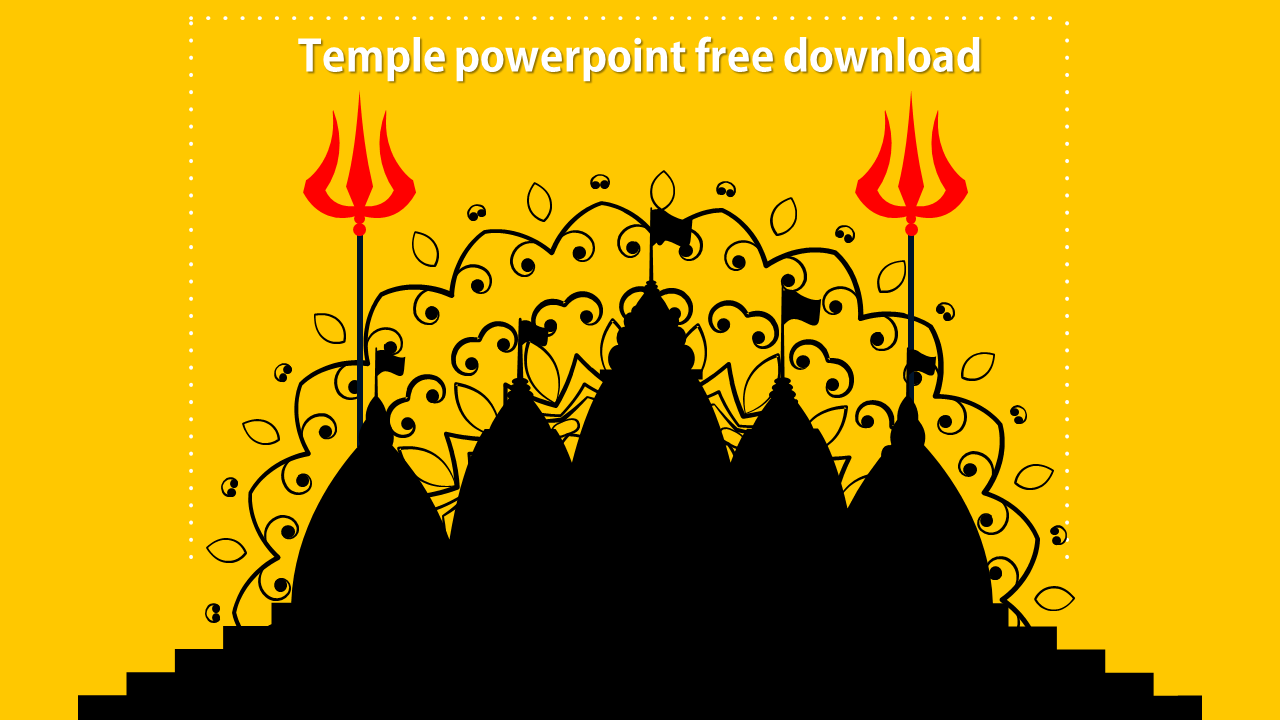 Free - Temple PowerPoint Free and Google Slides Presentation